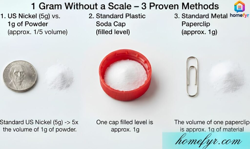 1 Gram Without a Scale – 3 Proven Methods 