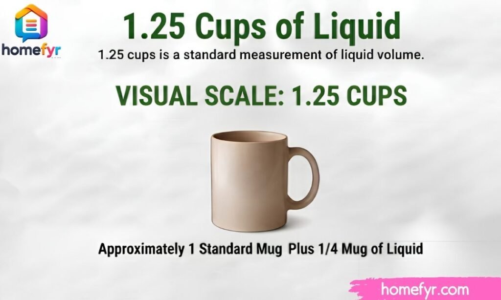 1.25 Cups of Liquid