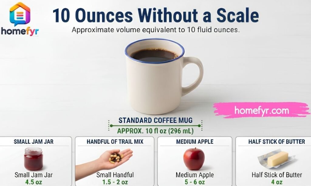 10 Ounces Without a Scale