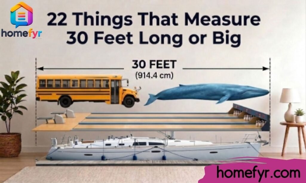 22 Things That Measure 30 Feet Long or Big 