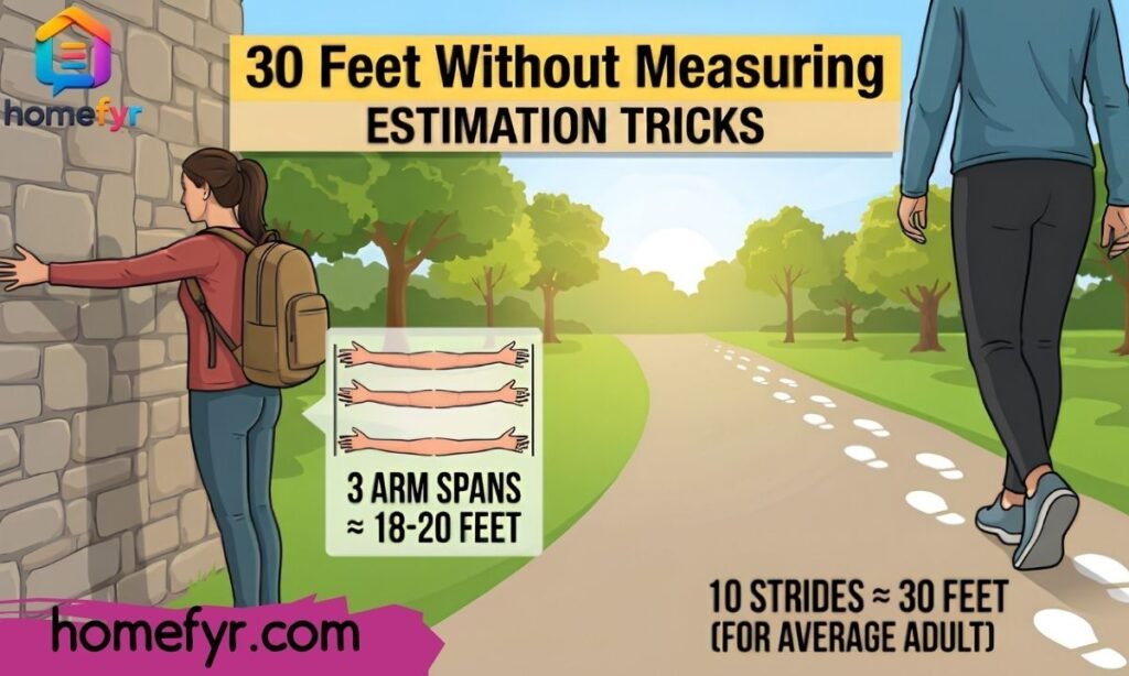 30 Feet Without Measuring — Quick Estimation Tricks 