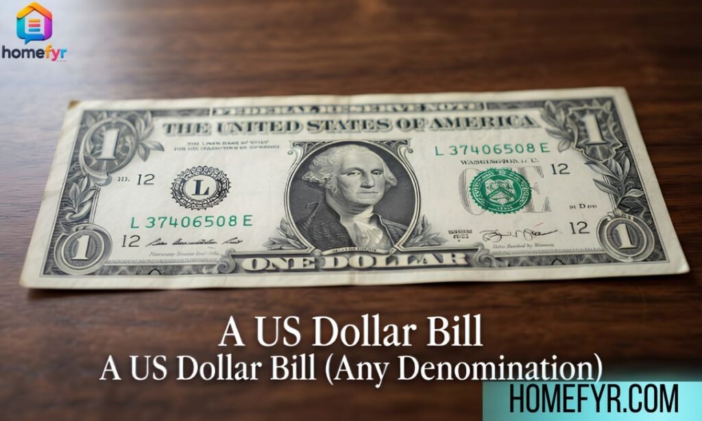 A US Dollar Bill (Any Denomination) 