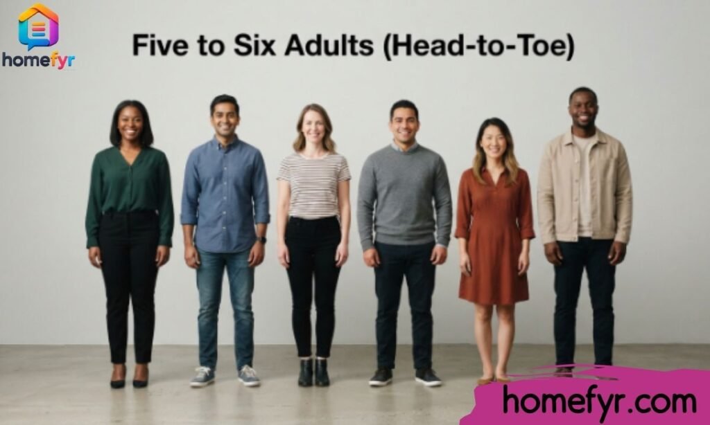 Five to Six Adults (Head-to-Toe)