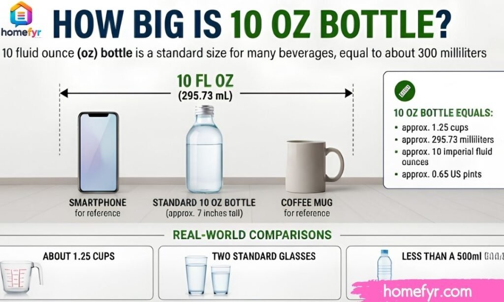 How Big Is 10 Oz Bottle
