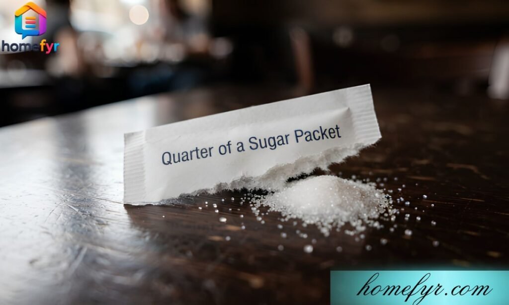 Quarter of a Sugar Packet 