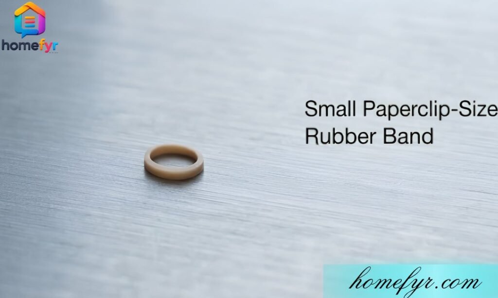 Small Paperclip-Sized Rubber Band 