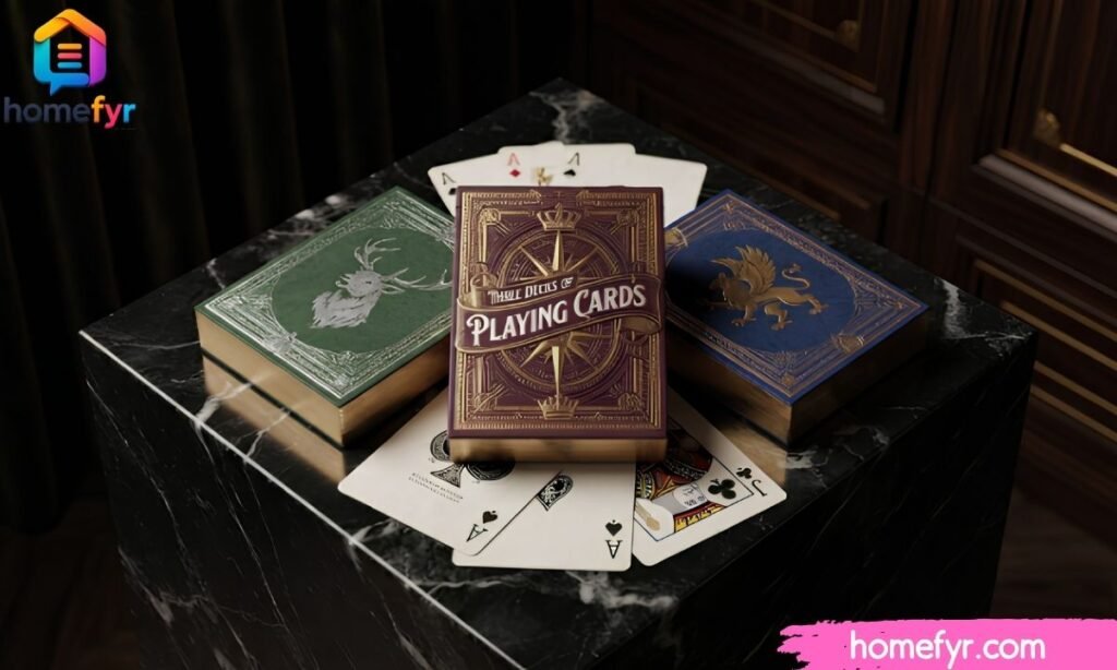 Three Decks of Playing Cards