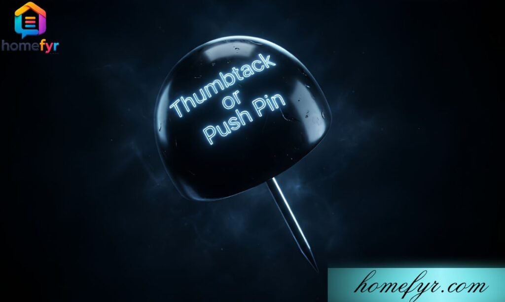 Thumbtack or Push Pin 