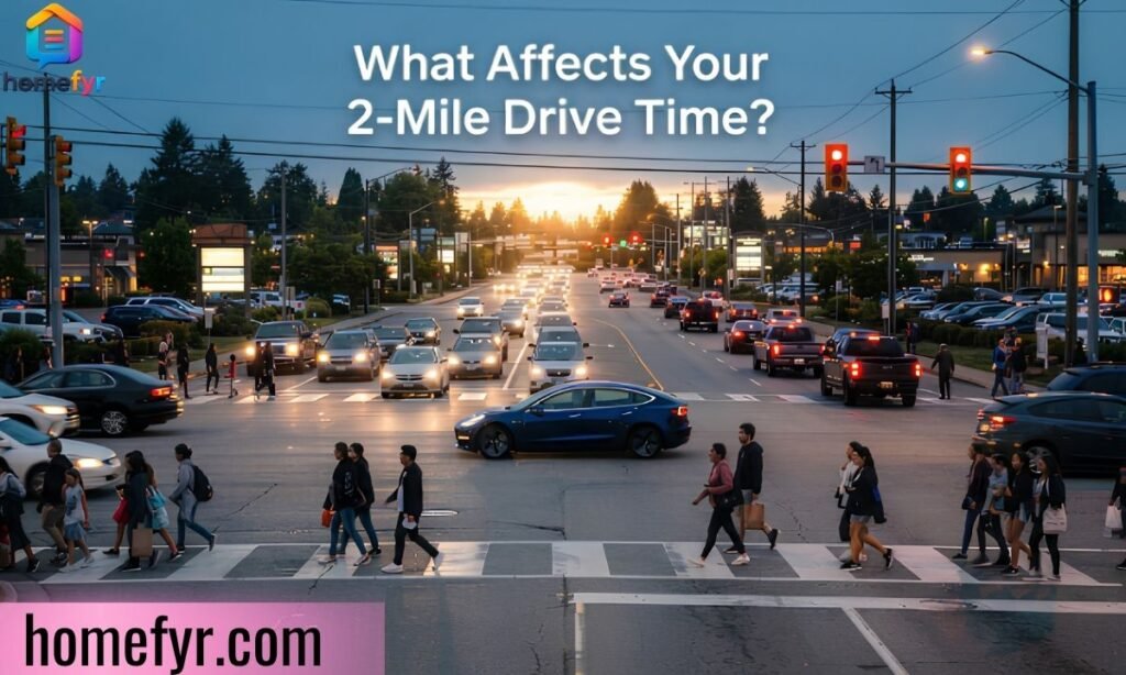 What Affects Your 2-Mile Drive Time
