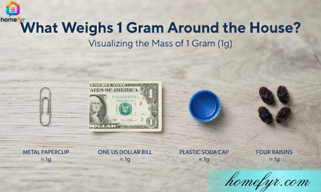 What Weighs 1 Gram Around the House 