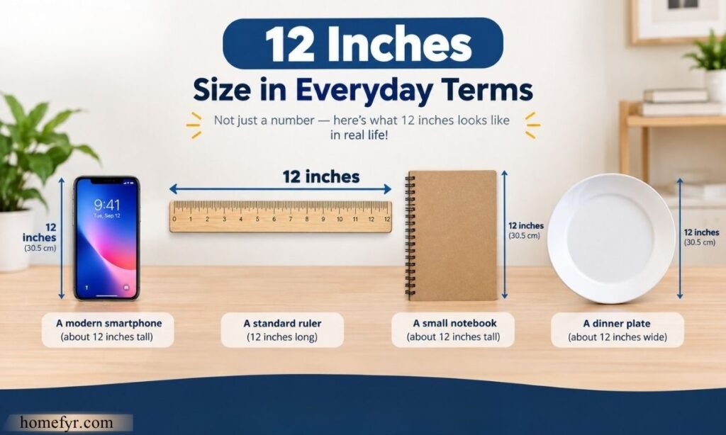 12 Inches Size in Everyday Terms