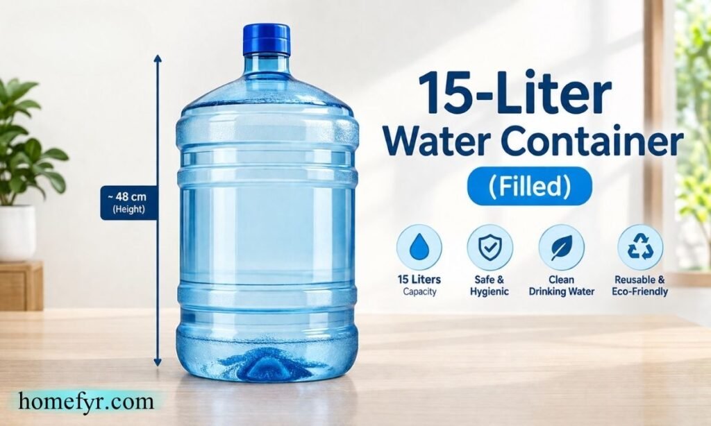 15-Liter Water Container (Filled)