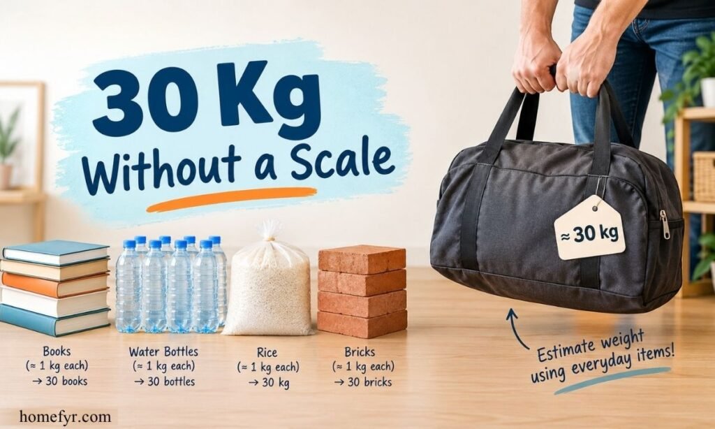 30 Kg Without a Scale