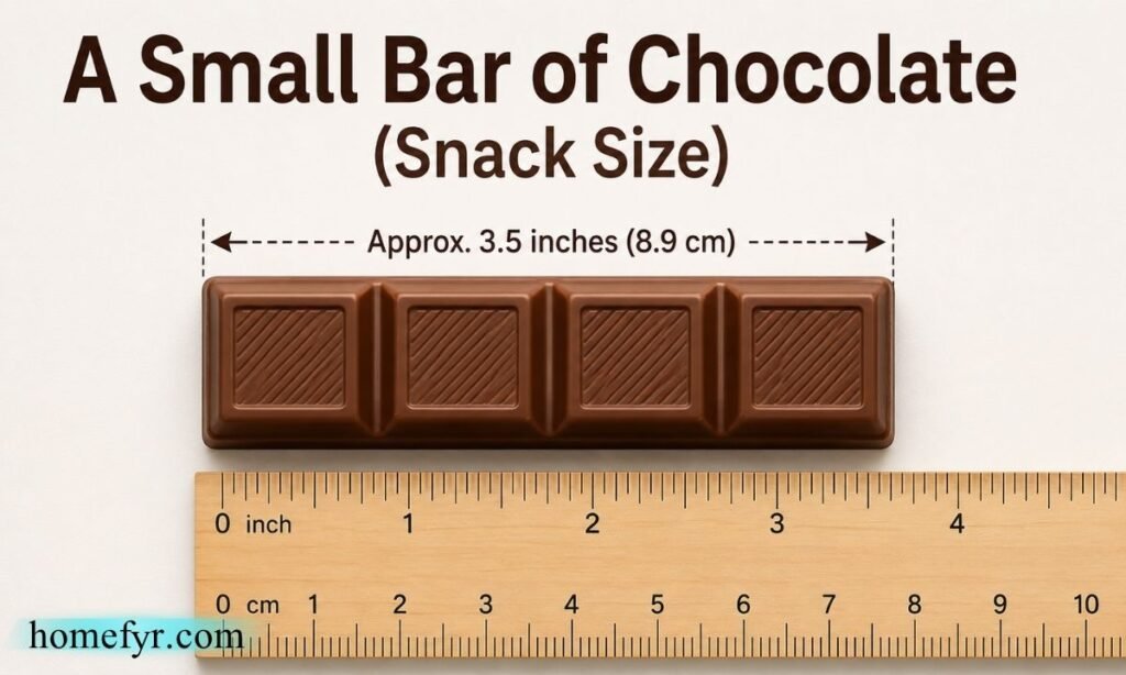 A Small Bar of Chocolate (Snack Size)