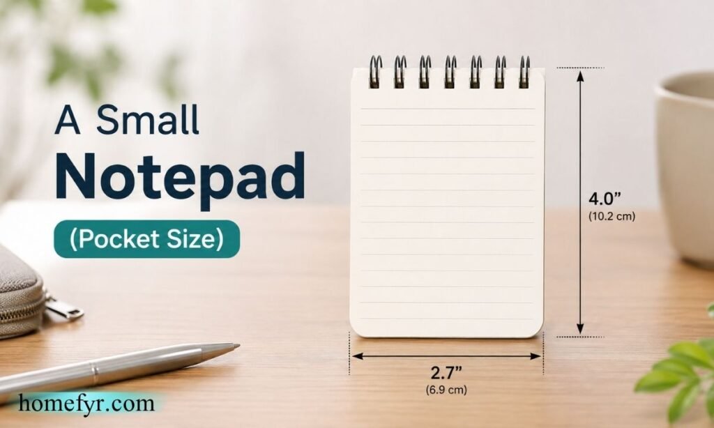 A Small Notepad (Pocket Size)