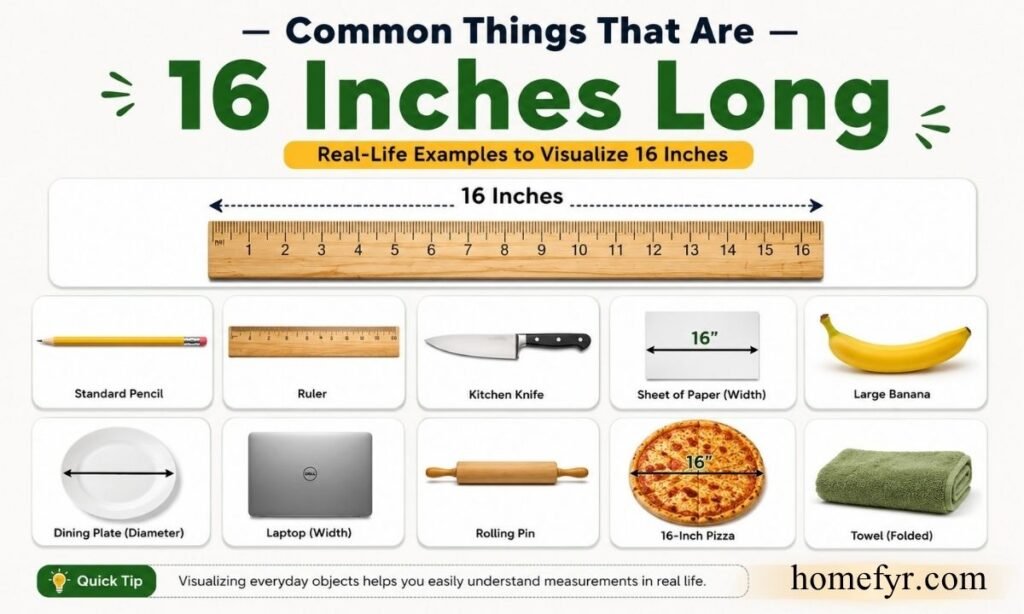 Common Things That Are 16 Inches Long