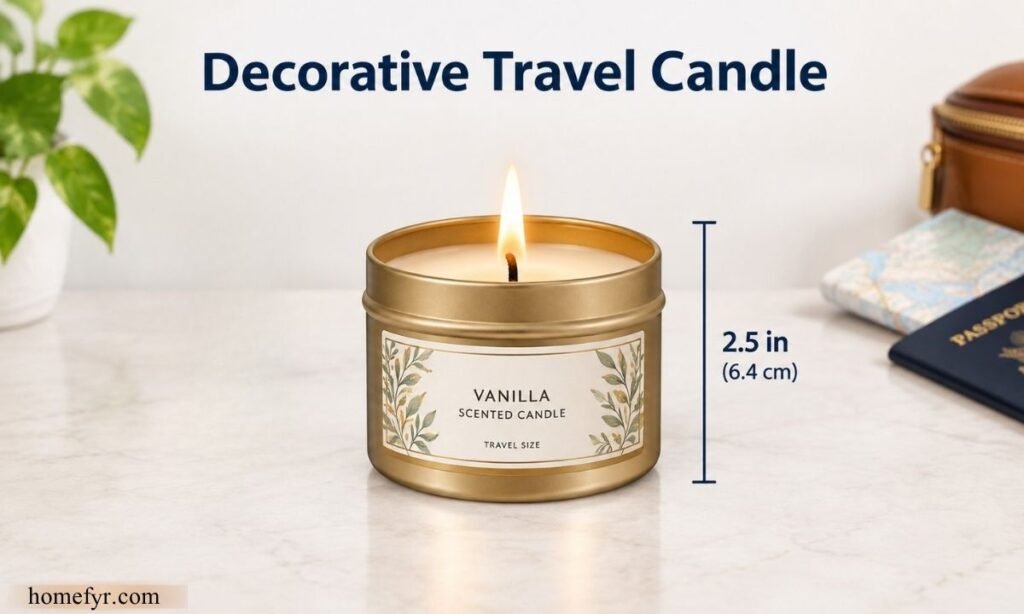 Decorative Travel Candle