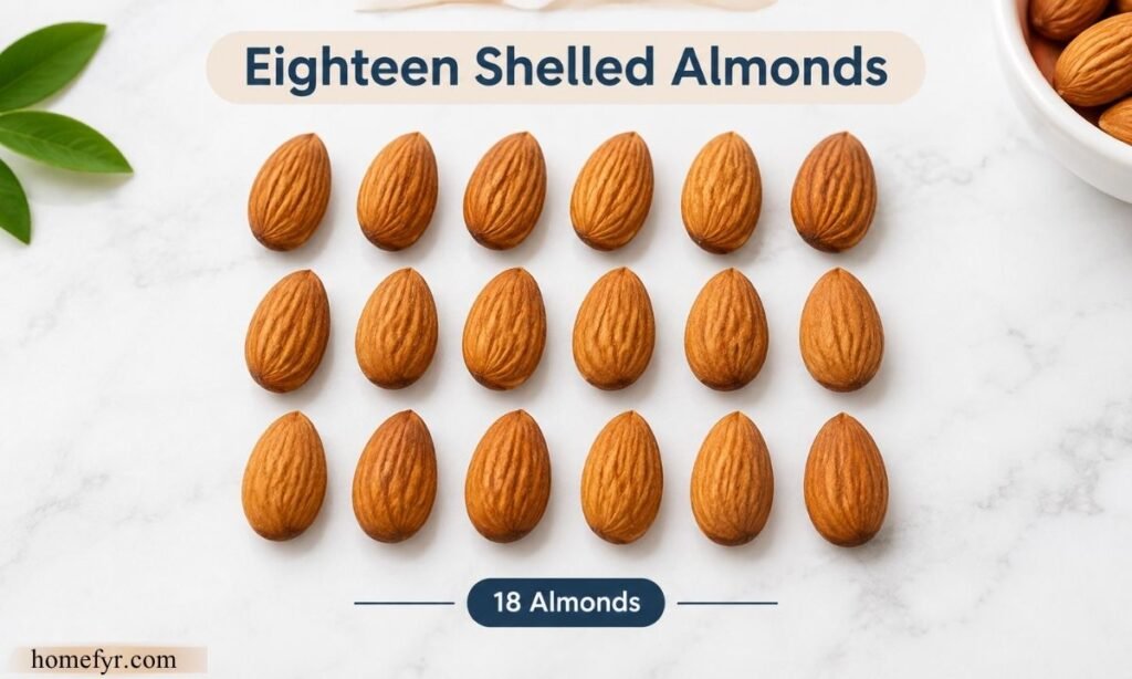 Eighteen Shelled Almonds