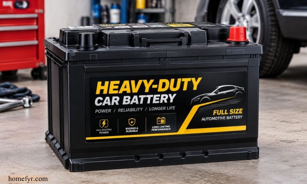 Full-Size Car Battery (Heavy-Duty)