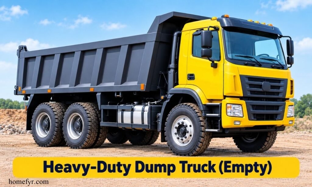 Heavy-Duty Dump Truck (Empty)