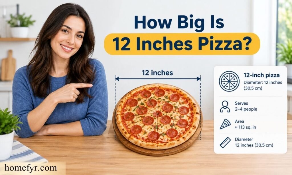 How Big Is 12 Inches Pizza