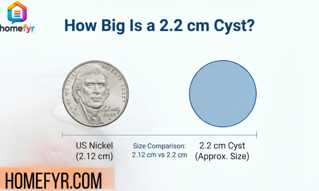 How Big Is 2.2 cm Cyst
