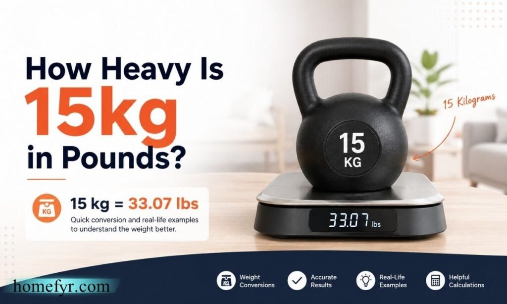 How Heavy Is 15kg in Pounds