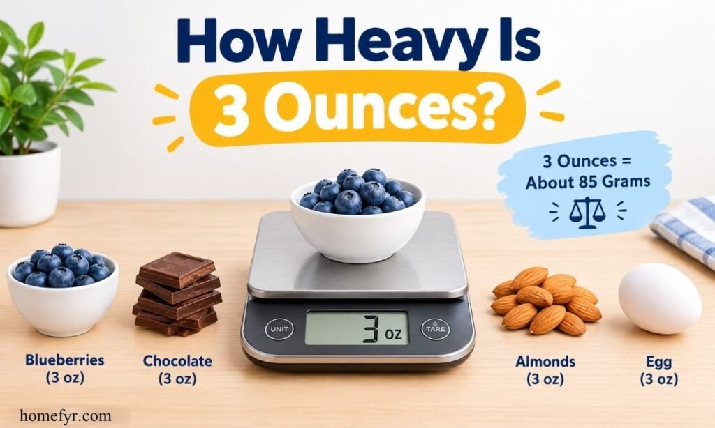 How Heavy Is 3 Ounces