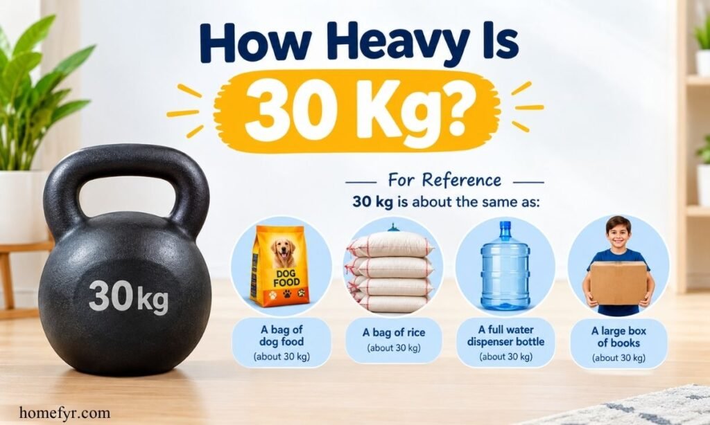 How Heavy Is 30 Kg
