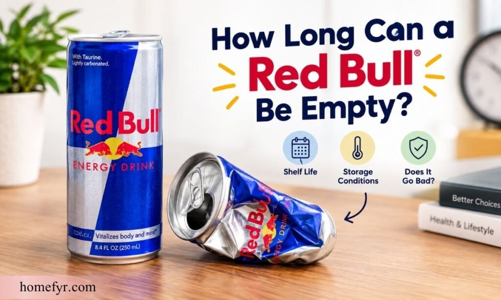 How Long Can a Red Bull Be Empty