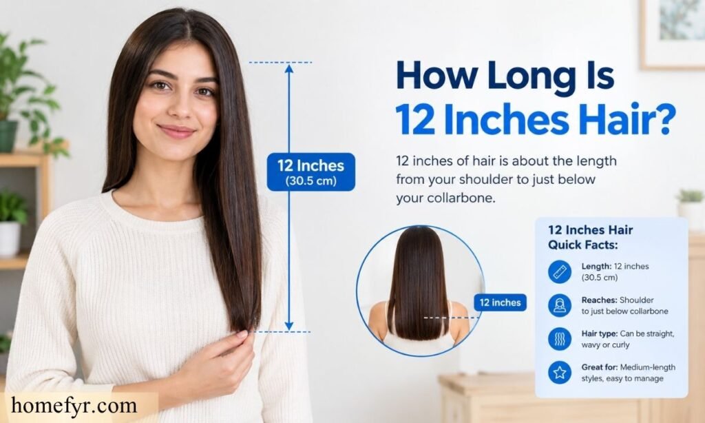 How Long Is 12 Inches Hair