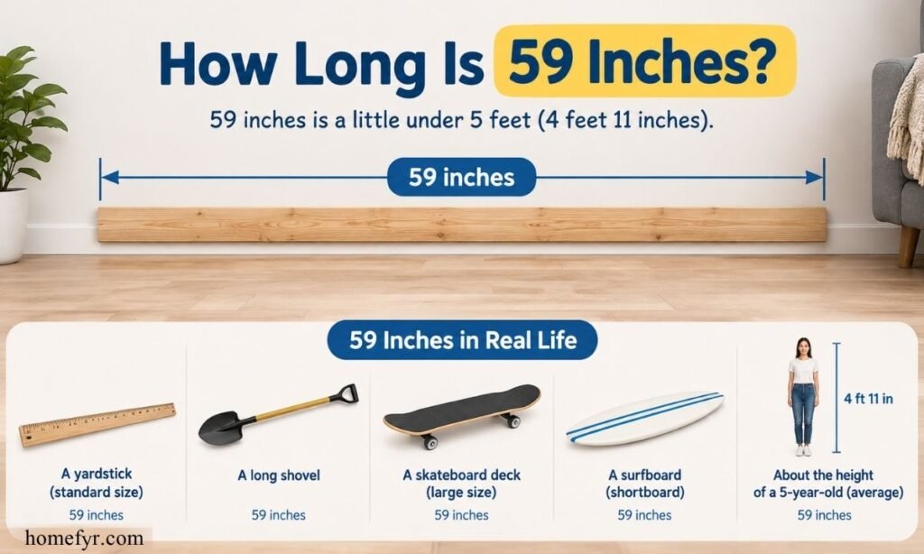 How Long Is 59 Inches