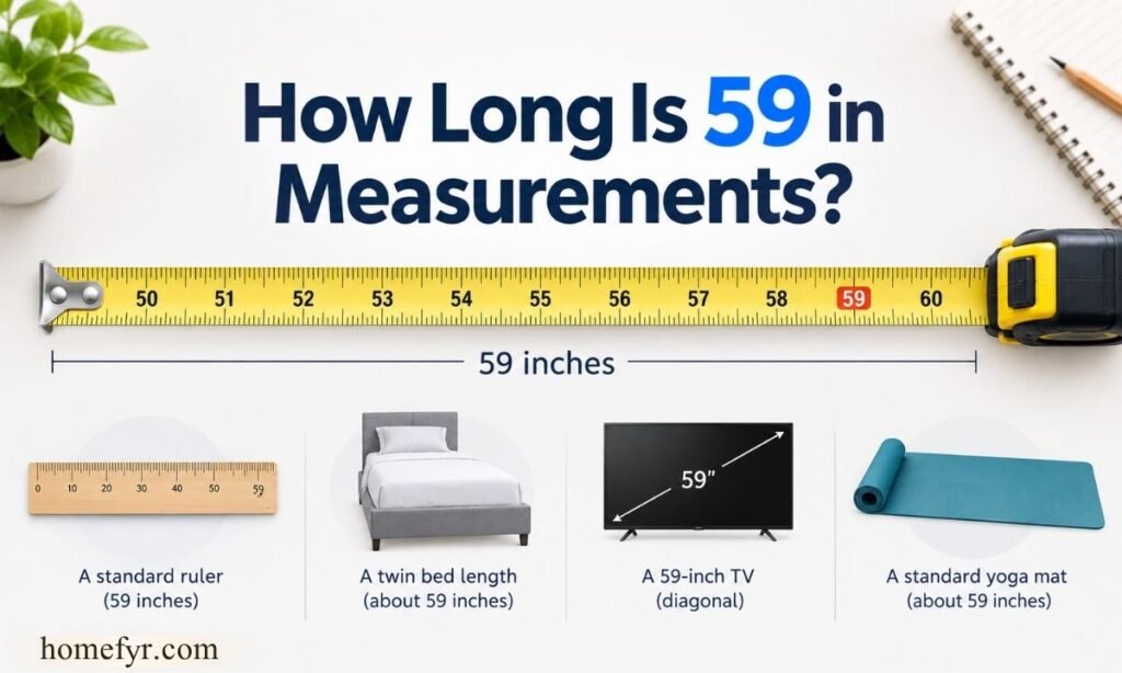 How Long Is 59 in Measurements