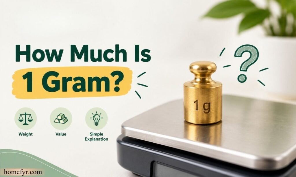 How Much Is 1 Gram