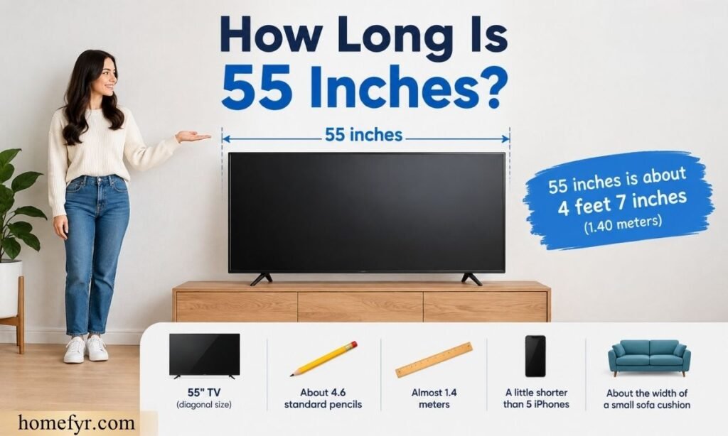 How Tall Is 55 cm in Feet