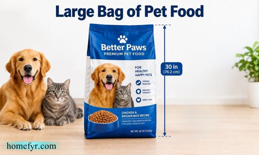 Large Bag of Pet Food