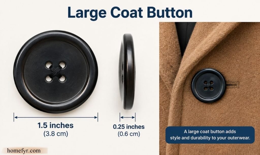 Large Coat Button