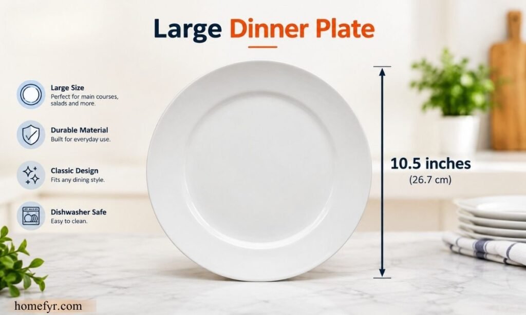 Large Dinner Plate