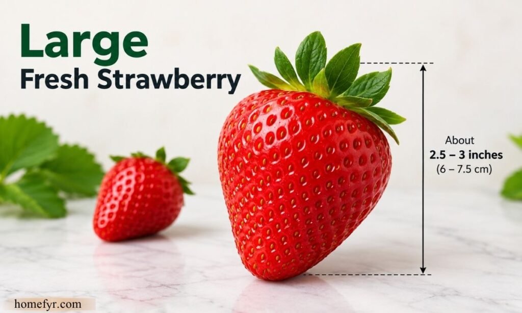Large Fresh Strawberry