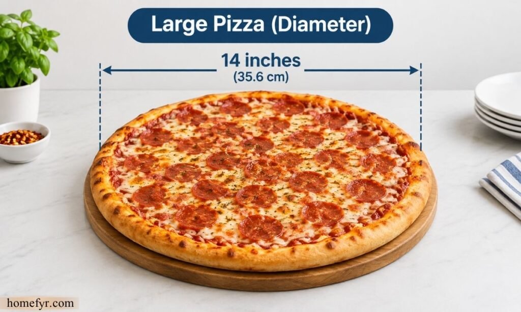 Large Pizza (Diameter)