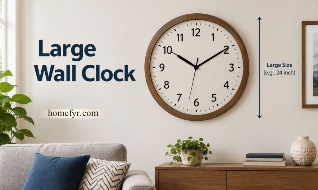 Large Wall Clock