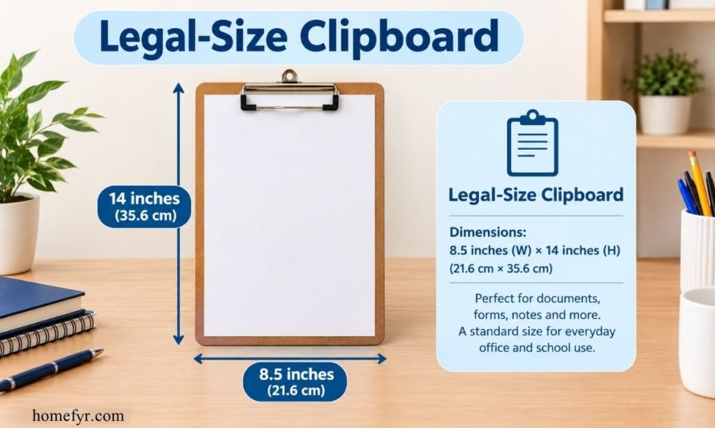Legal-Size Clipboard