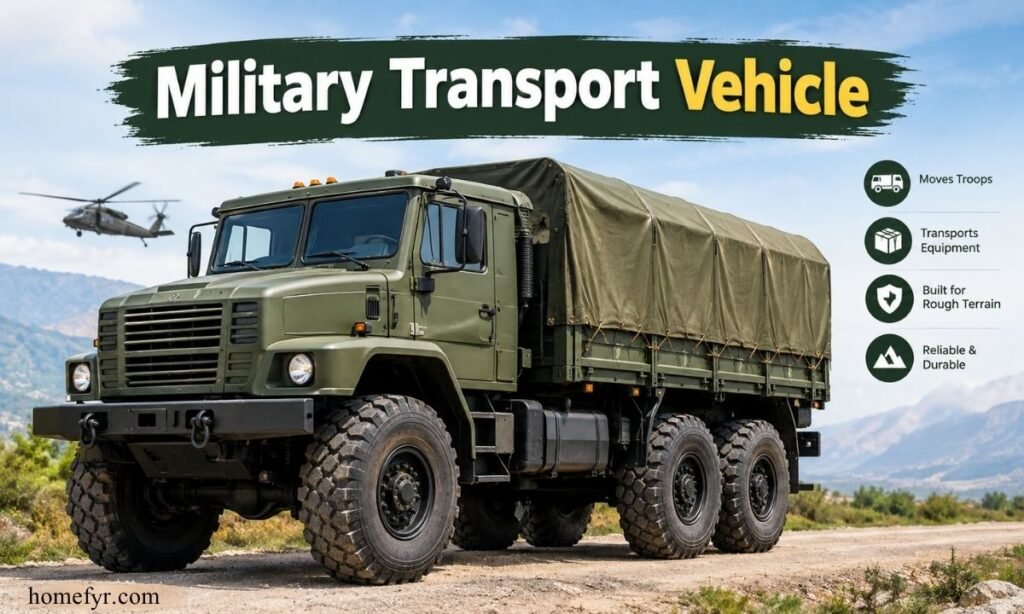 Military Transport Vehicle