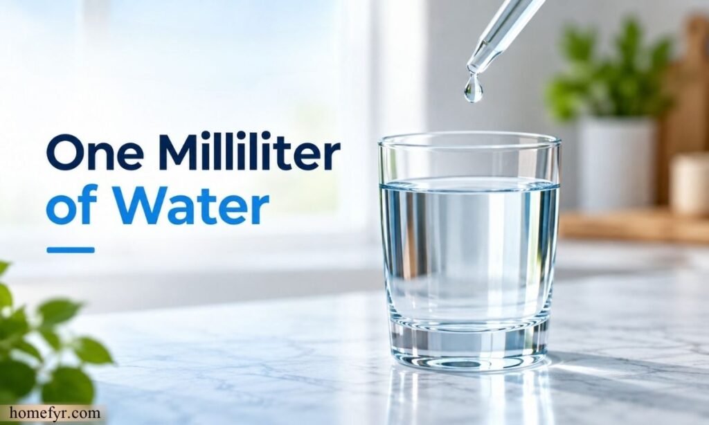 One Milliliter of Water