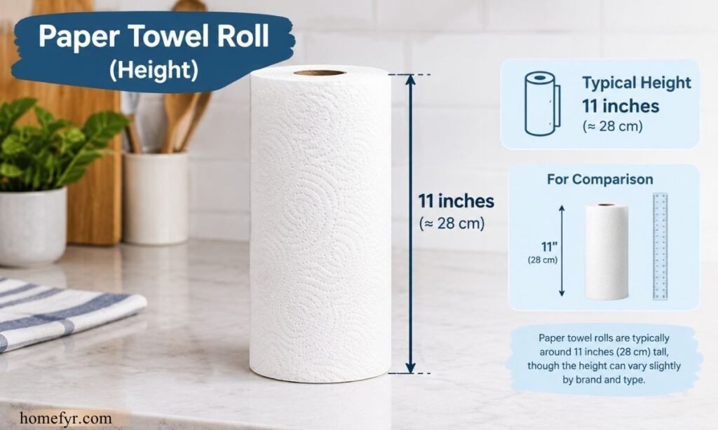 Paper Towel Roll (Height)