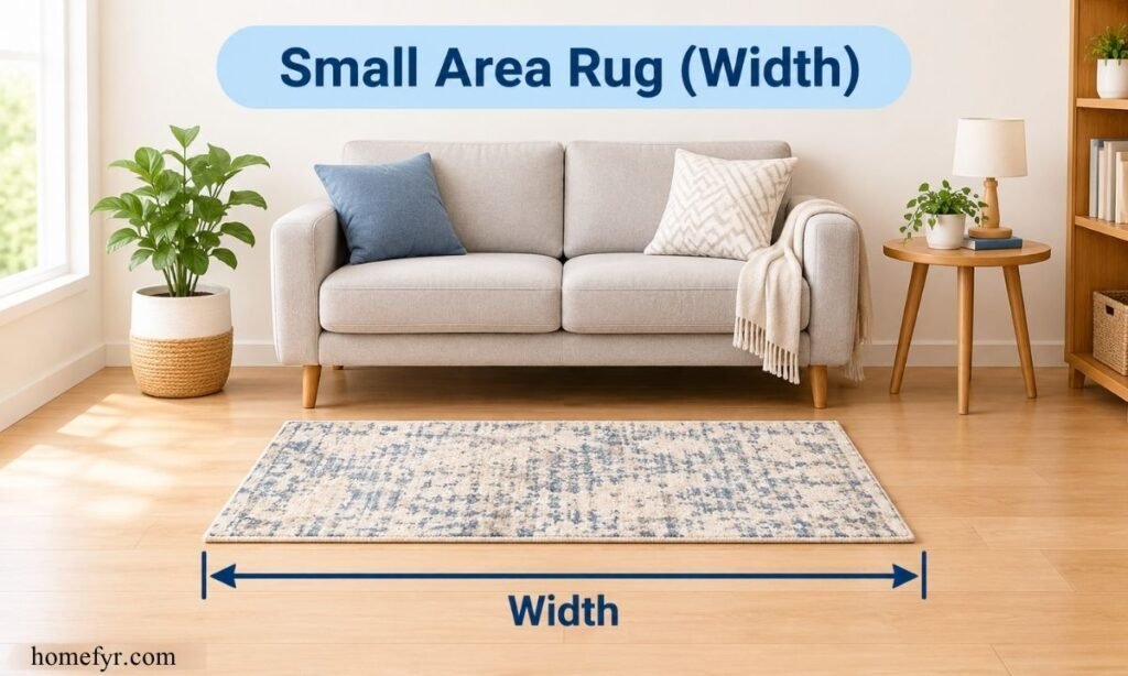 Small Area Rug (Width)