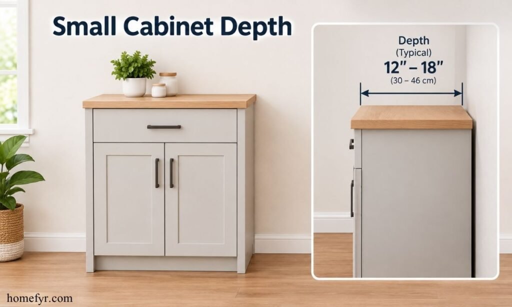 Small Cabinet Depth