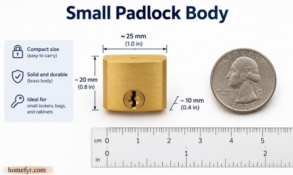 Small Padlock Body