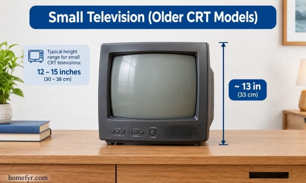 Small Television (Older CRT Models)