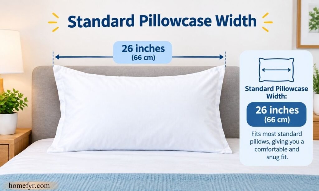 Standard Pillowcase Width